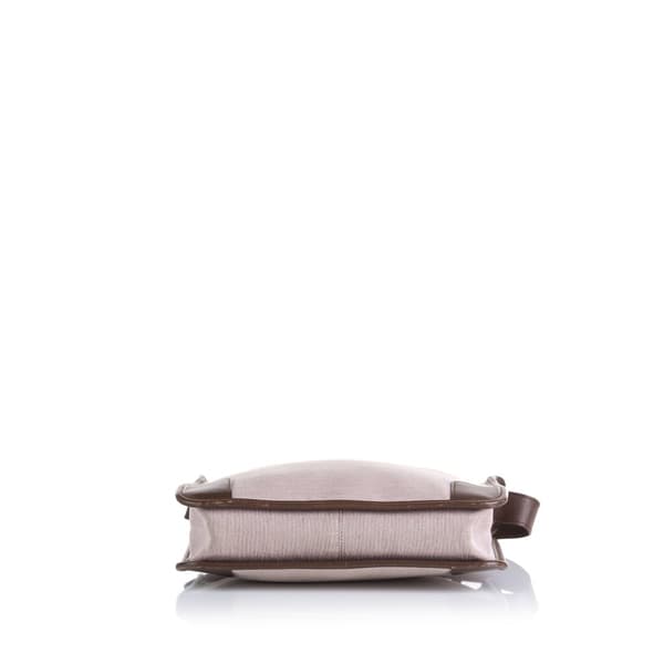 Pre-owned Gucci Canvas Shoulder Bag Brown