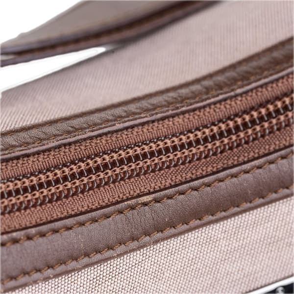 Pre-owned Gucci Canvas Shoulder Bag Brown