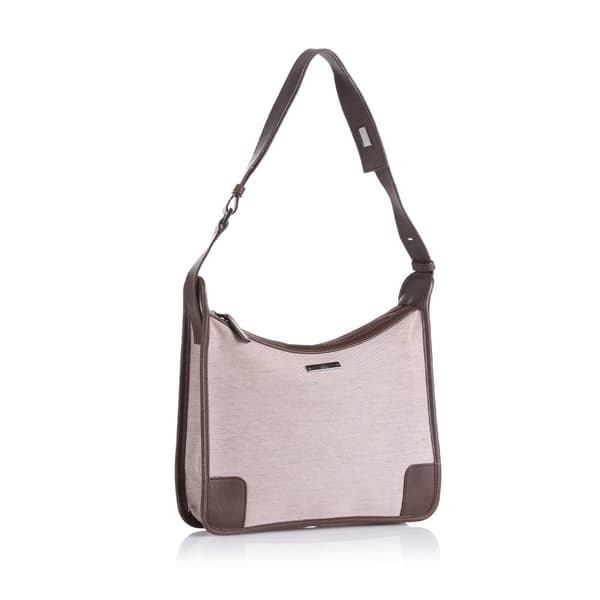 Pre-owned Gucci Canvas Shoulder Bag Brown