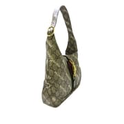 Pre-owned Gucci The Hacker Project GG Supreme Jackie 1961 Brown