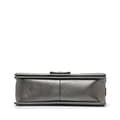 Pikkukuva 4 / 10: Pre-owned Chanel Old Medium Quilted Perforated Metallic Lambskin Boy Flap Gray