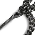 Pikkukuva 9 / 10: Pre-owned Chanel Old Medium Quilted Perforated Metallic Lambskin Boy Flap Gray