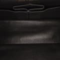 Miniatyrbild 6 av 10: Pre-owned Chanel Medium Croc Embossed Lambskin 2.55 Reissue Double Flap Bag Black