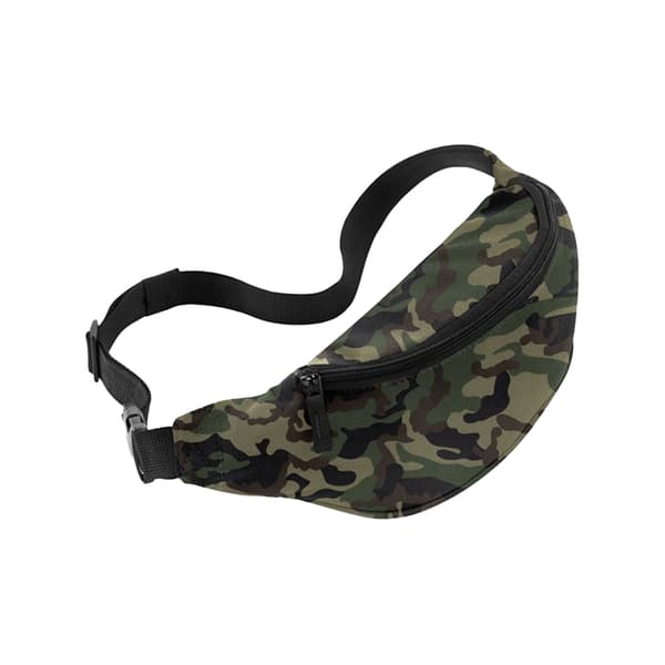 Bagbase Camouflage Waist Bag Jungle Camo One Size
