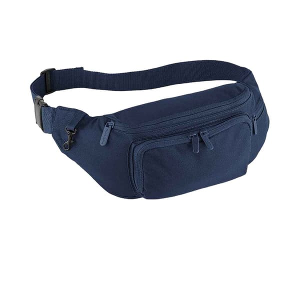 Quadra Plain Waist Bag French Navy One Size