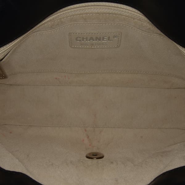 Pre-owned Chanel Perforated Classic Mini Rectangular Flap Blue
