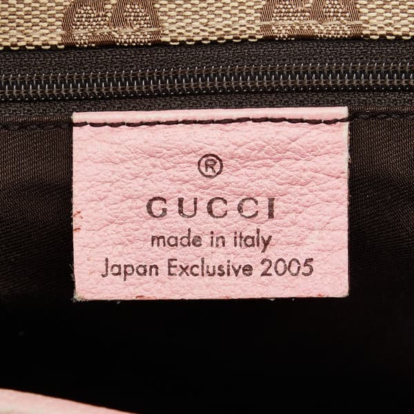 Pre-owned Gucci Leather Abbey D Ring Pelham Shoulder Bag Pink