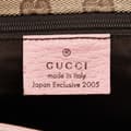 Miniatyrbild 6 av 10: Pre-owned Gucci Leather Abbey D Ring Pelham Shoulder Bag Pink