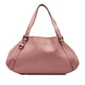 Miniatyrbild 1 av 10: Pre-owned Gucci Leather Abbey D Ring Pelham Shoulder Bag Pink