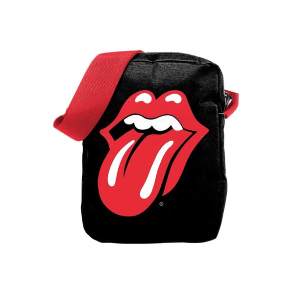 RockSax Classic Tongue The Rolling Stones Crossbody Bag Black/Red One Size