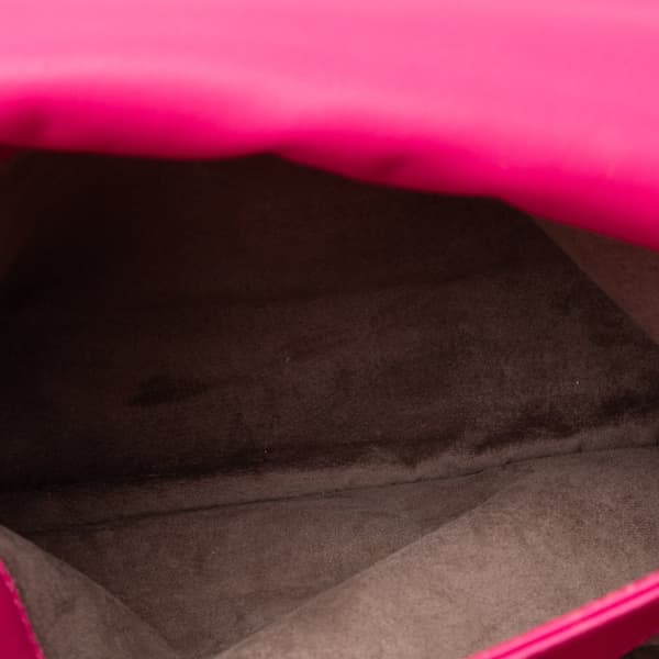 Pre-owned Bottega Veneta Large Intrecciato Olimpia Pink