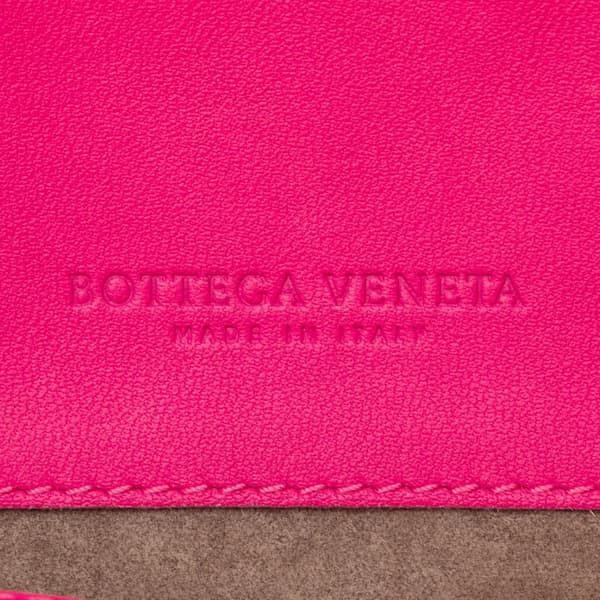Pre-owned Bottega Veneta Large Intrecciato Olimpia Pink