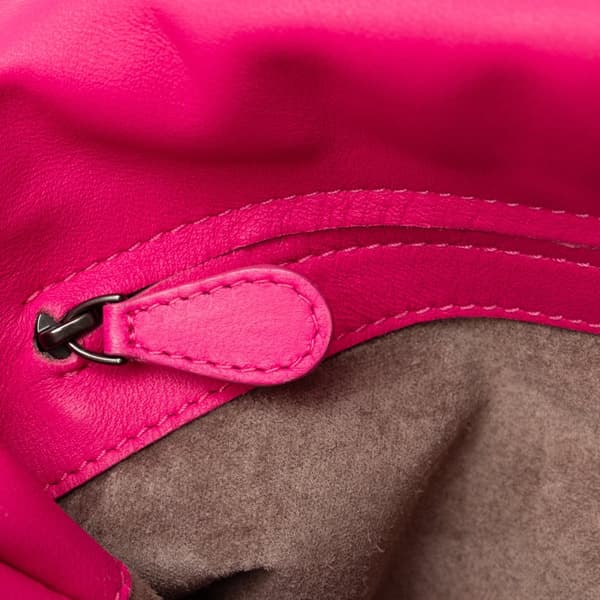 Pre-owned Bottega Veneta Large Intrecciato Olimpia Pink