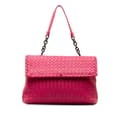 Miniatyrbilde 1 av 10: Pre-owned Bottega Veneta Large Intrecciato Olimpia Pink