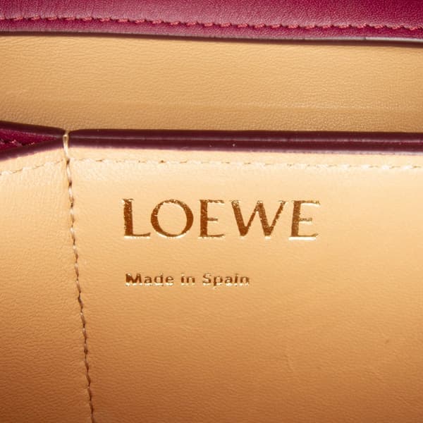 Pre-owned LOEWE Goya Long Shoulder Bag Red