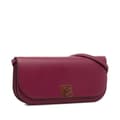 Miniatyrbild 2 av 10: Pre-owned LOEWE Goya Long Shoulder Bag Red