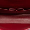 Miniatyrbilde 5 av 10: Pre-owned Chanel Medium Classic Tweed Double Flap Red