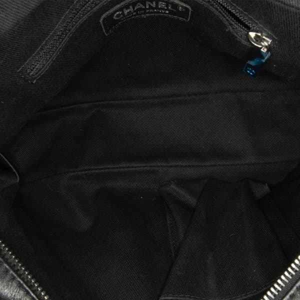 Pre-owned Chanel Tweed Easy Fantasy Flap Gray