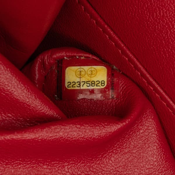 Pre-owned Chanel Medium Suede Re-issue 2.55 Double Flap Red