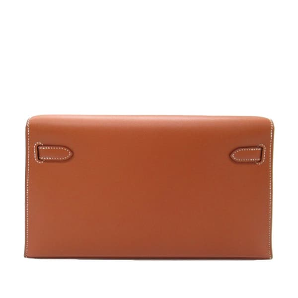 Pre-owned Hermès Madame Kelly Elan Brown