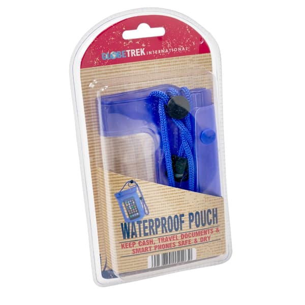 Home & Living Waterproof Neck Pouch Blue/Clear One Size
