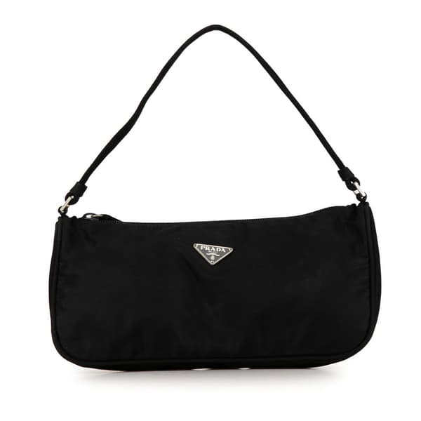 Pre-owned Prada Tessuto Shoulder Bag Black
