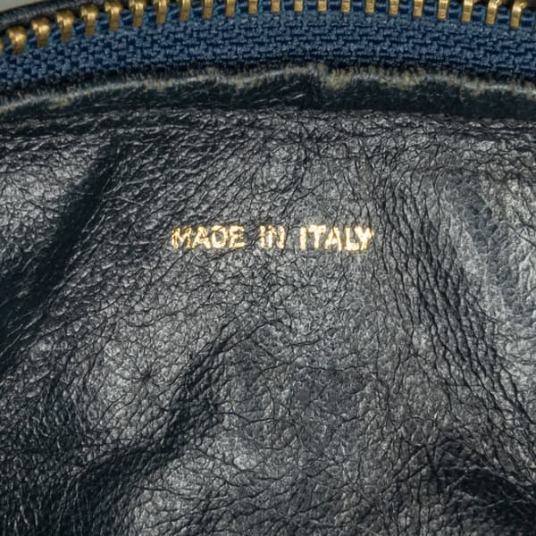 Pre-owned Chanel CC Lambskin Tassel Shoulder Bag Blue