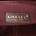 Miniatyrbild 6 av 10: Pre-owned Chanel CC Quilted Lambskin Tassel and Border Embellished Flap Black