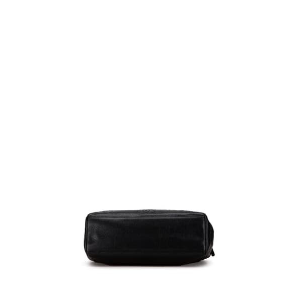 Pre-owned Chanel Triple CC Caviar Shoulder Bag Black