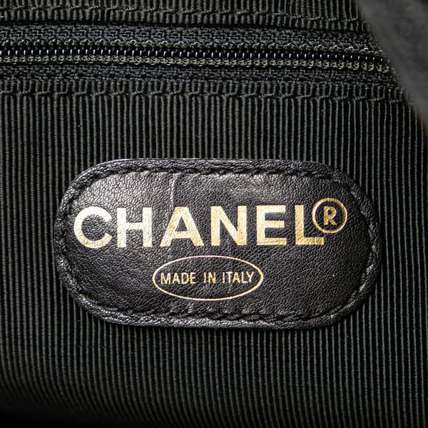 Pre-owned Chanel Triple CC Caviar Shoulder Bag Black