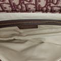 Miniatyrbild 5 av 8: Pre-owned Dior Oblique Canvas Saddle Bag Red