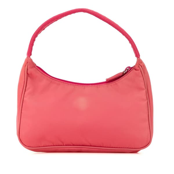Pre-owned Prada Tessuto Shoulder Bag Pink