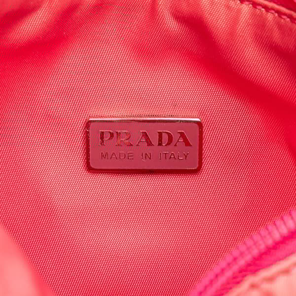 Pre-owned Prada Tessuto Shoulder Bag Pink