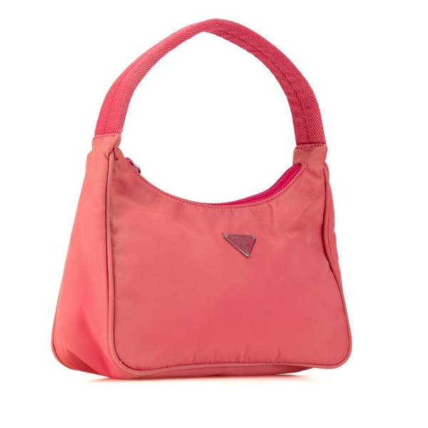 Pre-owned Prada Tessuto Shoulder Bag Pink