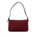 Pikkukuva 3 / 7: Pre-owned Fendi Mini Zucchino Canvas Baguette Red