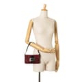 Pikkukuva 7 / 7: Pre-owned Fendi Mini Zucchino Canvas Baguette Red