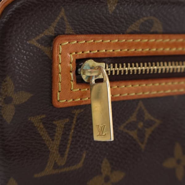 Pre-owned Louis Vuitton Monogram Pochette Cite Brown