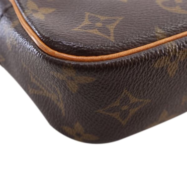Pre-owned Louis Vuitton Monogram Pochette Cite Brown