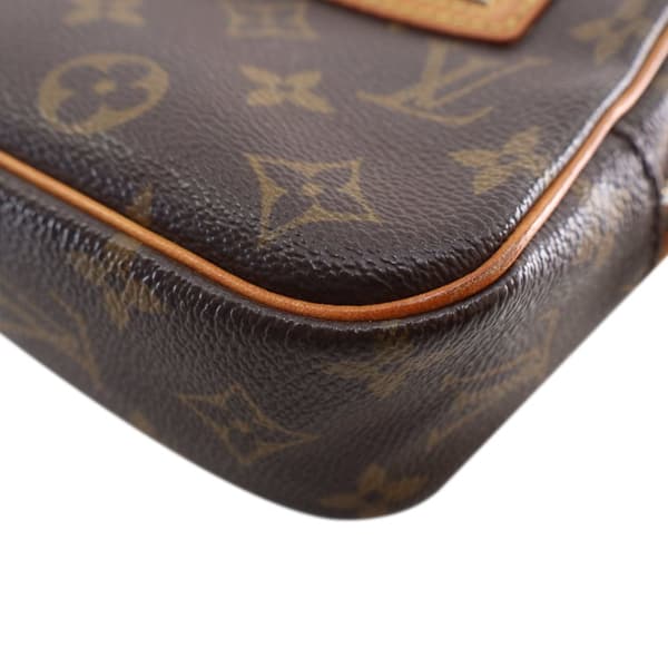 Pre-owned Louis Vuitton Monogram Pochette Cite Brown