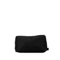 Miniatyrbild 3 av 7: Pre-owned Fendi Zucchino Canvas Double Flap Mamma Black