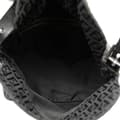 Miniatyrbild 4 av 7: Pre-owned Fendi Zucchino Canvas Double Flap Mamma Black