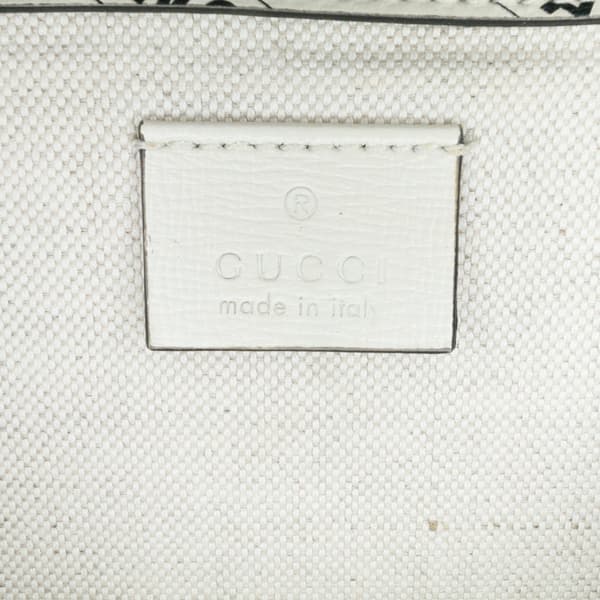 Pre-owned Gucci The Hacker Project Small Leather Dionysus Shoulder Bag White