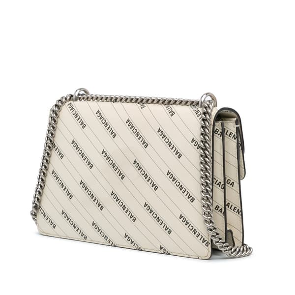 Pre-owned Gucci The Hacker Project Small Leather Dionysus Shoulder Bag White