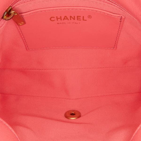 Pre-owned Chanel Small Quilted Lambskin Funky Town Flap Pink