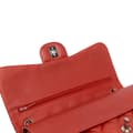Miniatyrbild 10 av 10: Pre-owned Chanel Jumbo Classic Caviar Double Flap Orange