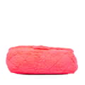 Miniatyrbild 3 av 9: Pre-owned Chanel Medium Quilted Terry Cloth Coco Beach Flap Pink
