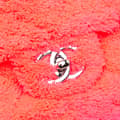 Miniatyrbild 5 av 9: Pre-owned Chanel Medium Quilted Terry Cloth Coco Beach Flap Pink