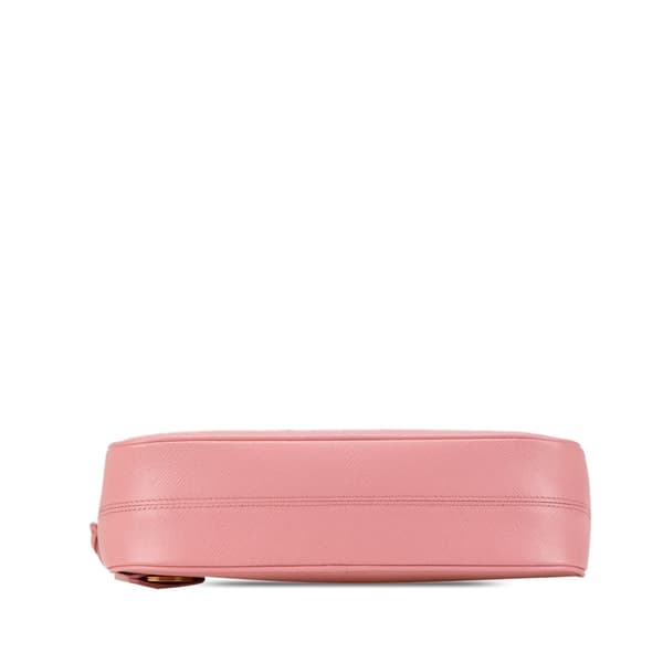 Pre-owned Prada Mini Saffiano Re Edition Shoulder Bag Pink