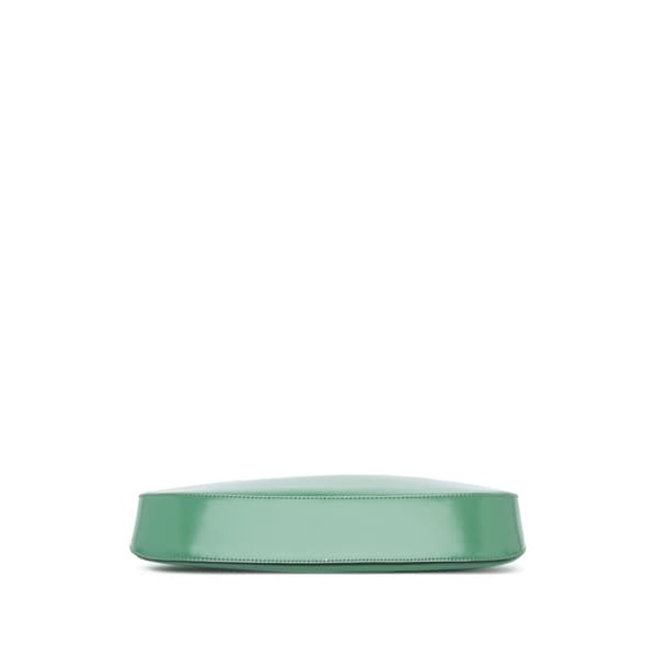 Pre-owned Prada Spazzolato Cleo Shoulder Bag Green