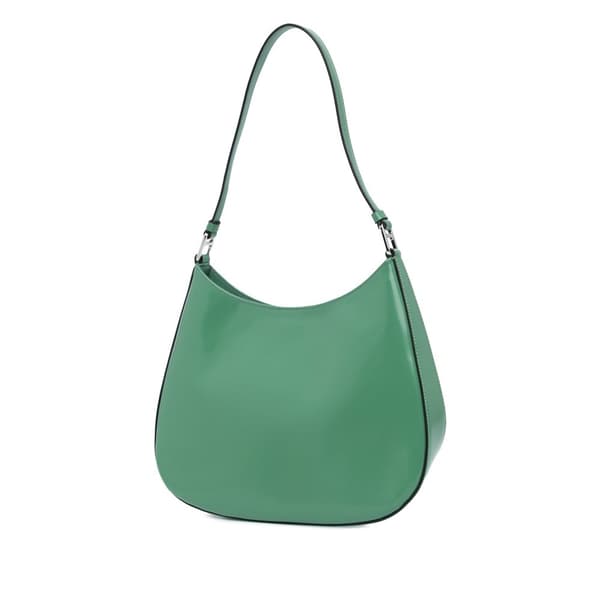 Pre-owned Prada Spazzolato Cleo Shoulder Bag Green